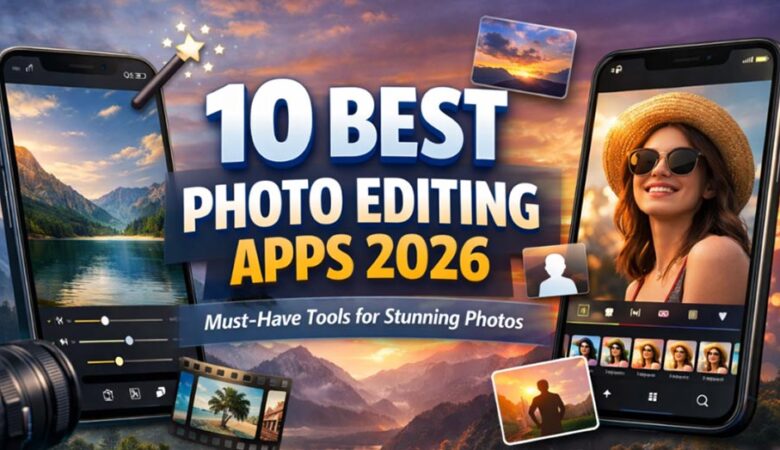Top 10 Photo Editing Appsfor Every Photographer in 2026